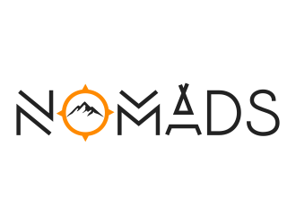 Nomads.com logo design by aldesign