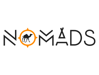 Nomads.com logo design by aldesign