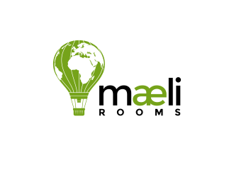 maeli rooms logo design by senandung