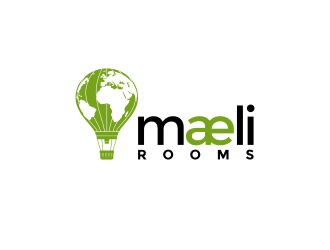 maeli rooms logo design by senandung