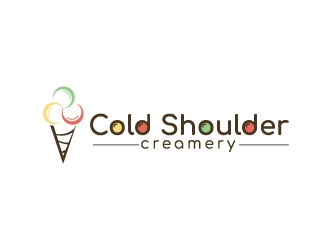 Cold shoulder creamery logo design by fritsB