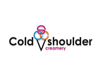 Cold shoulder creamery logo design by gitzart