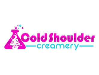 Cold shoulder creamery logo design by Aelius