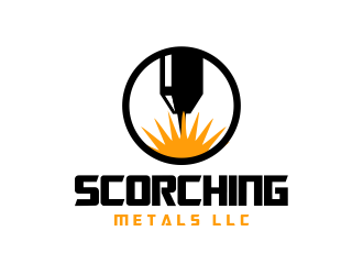 Scorching Metals LLC  logo design by JessicaLopes