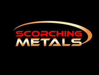 Scorching Metals LLC  logo design by BeDesign