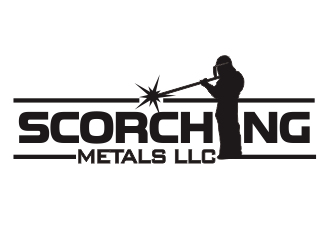 Scorching Metals LLC  logo design by YONK