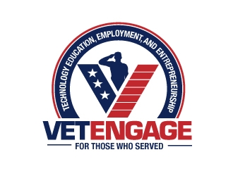 VetEngage logo design by moomoo