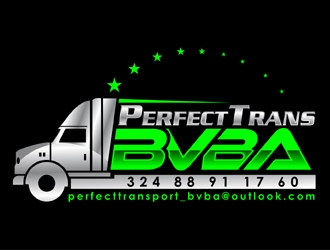 PerfectTrans BVBA logo design by MAXR