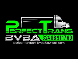 PerfectTrans BVBA logo design by MAXR