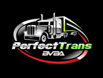 PerfectTrans BVBA logo design by logoguy