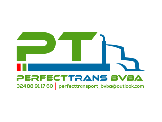 PerfectTrans BVBA logo design by ingepro
