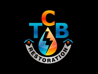 TCB Restoration logo design by ZQDesigns