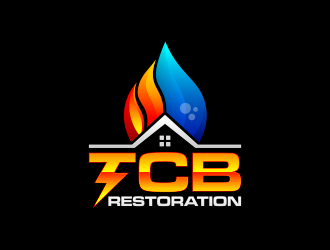 TCB Restoration logo design by mocha