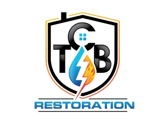 TCB Restoration logo design by REDCROW