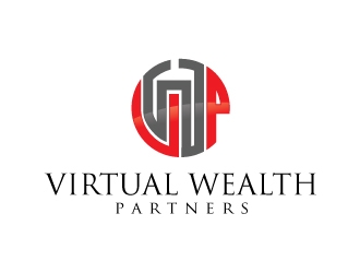 Virtual Wealth Partners logo design by desynergy