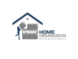 Upward Home Organization logo design by amazing
