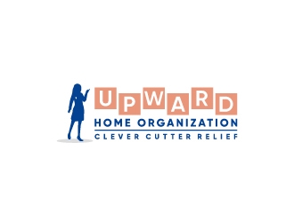 Upward Home Organization logo design by wongndeso