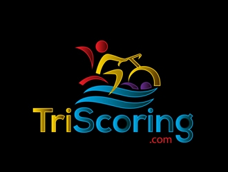 TriathlonScoring.com logo design by DreamLogoDesign