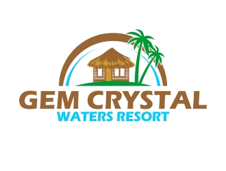 GEM Crystal Waters Resort logo design by mckris