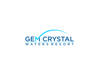 GEM Crystal Waters Resort logo design by L E V A R