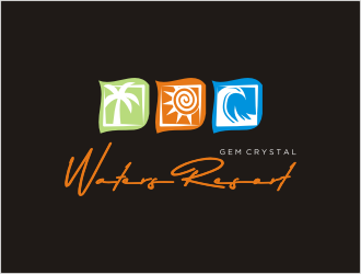 GEM Crystal Waters Resort logo design by bunda_shaquilla