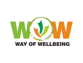Way Of Wellbeing logo design by gitzart