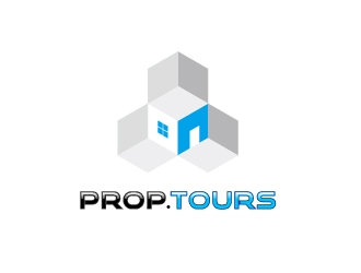 Prop.Tours logo design by Mbelgedez