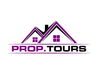Prop.Tours logo design by karjen