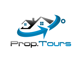 Prop.Tours logo design by serprimero