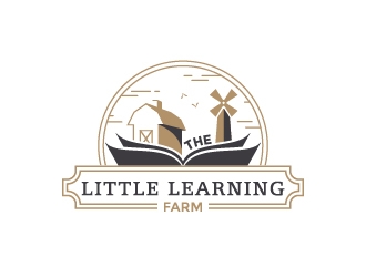 The Little Learning Farm logo design by Anizonestudio