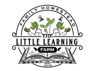 The Little Learning Farm logo design by gogo