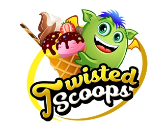 Twisted Scoops logo design by ingepro