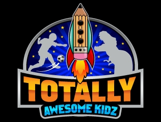 Totally Awesome Kidz logo design by Suvendu