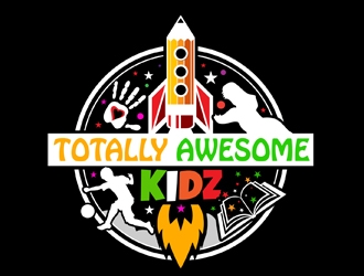 Totally Awesome Kidz logo design by DreamLogoDesign
