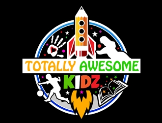 Totally Awesome Kidz logo design by DreamLogoDesign