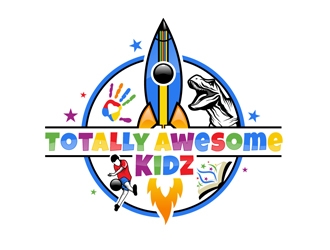 Totally Awesome Kidz logo design by DreamLogoDesign