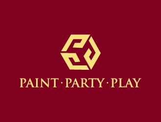 Paint. Party. Play logo design by Creativeminds
