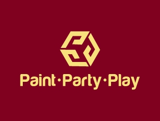 Paint. Party. Play logo design by Creativeminds