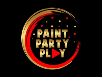 Paint. Party. Play logo design by ingepro