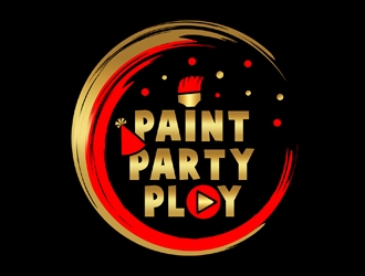 Paint. Party. Play logo design by ingepro