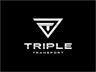 Triple Transport logo design by FloVal