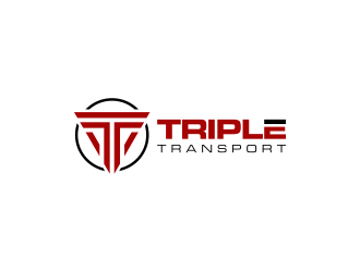 Triple Transport logo design by haidar