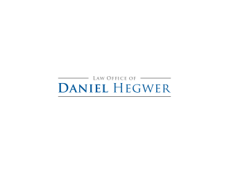 Law Office of Daniel Hegwer logo design by L E V A R