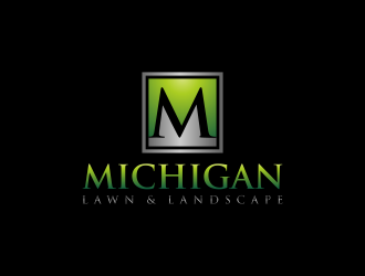 Company Name Is Michigan Lawn & Landscape logo design by dewipadi