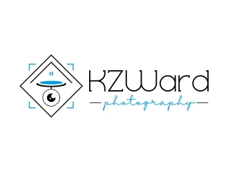 KZWard Photography logo design by adwebicon
