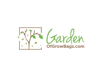 GardenOfGrowBags.com logo design by wongndeso