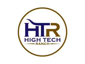 High Tech Ranch, LLC (HTR) logo design by denfransko