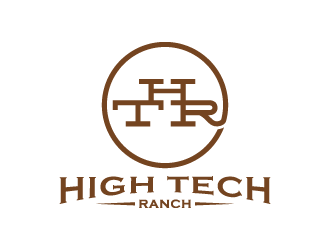 High Tech Ranch, LLC (HTR) logo design by denfransko