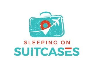 Sleeping On Suitcases logo design by dchris