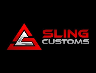 SLING CUSTOMS  logo design by J0s3Ph